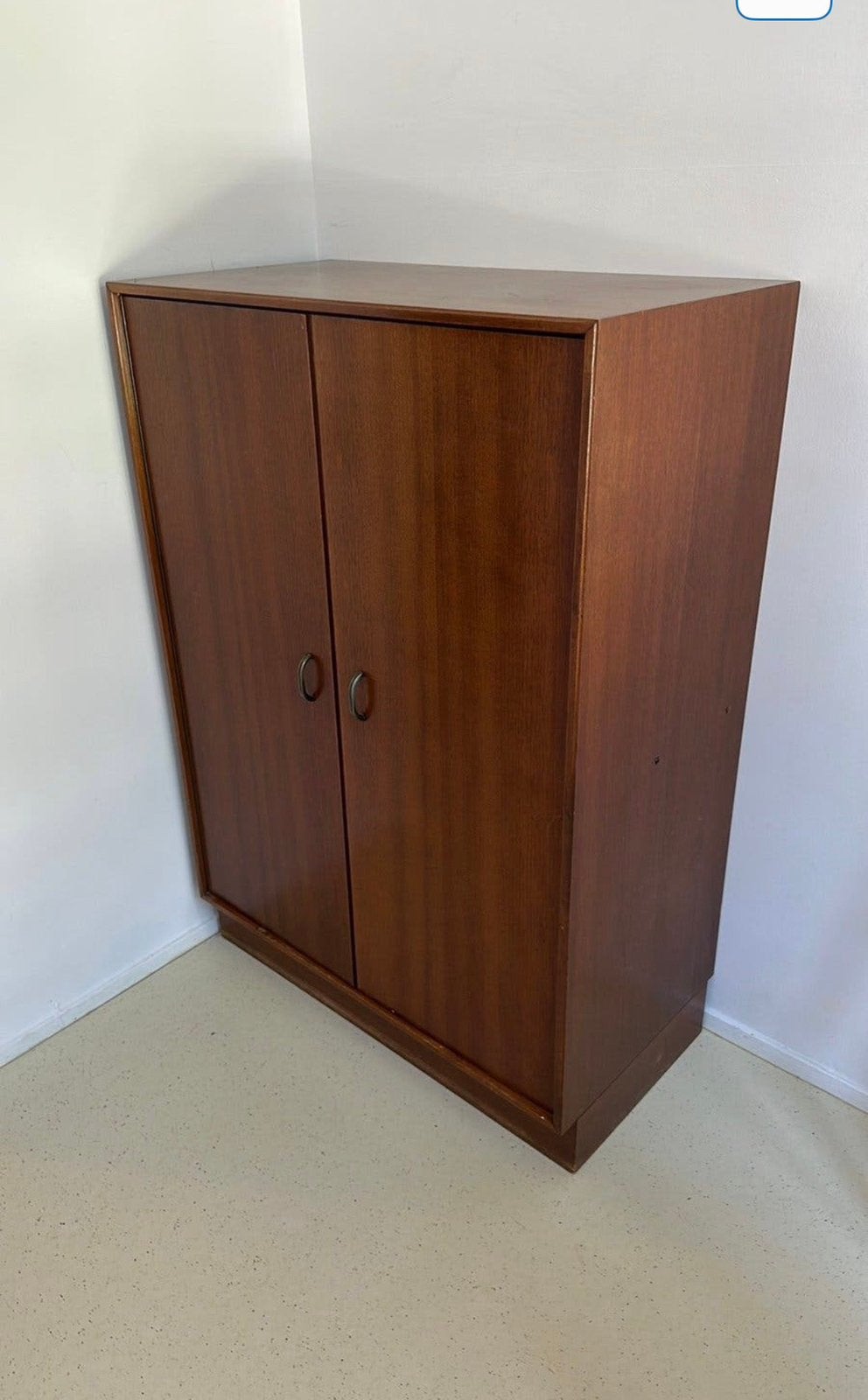 Vintage houten kast jaren ’60/’70, Huis en Inrichting, Ophalen, Zo goed als nieuw, 25 tot 50 cm