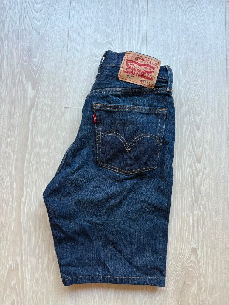 Levi's 501 Korte Broek W28, Kleding | Heren, Blauw, ., W32 (confectie 46) of kleiner, Ophalen of Verzenden