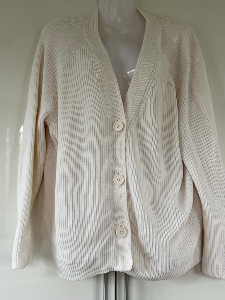 Gerry Weber Dames Vest Crème Wit - Zo goed als nieuw, Ophalen of Verzenden, Zo goed als nieuw, Maat 42/44 (L), Wit
