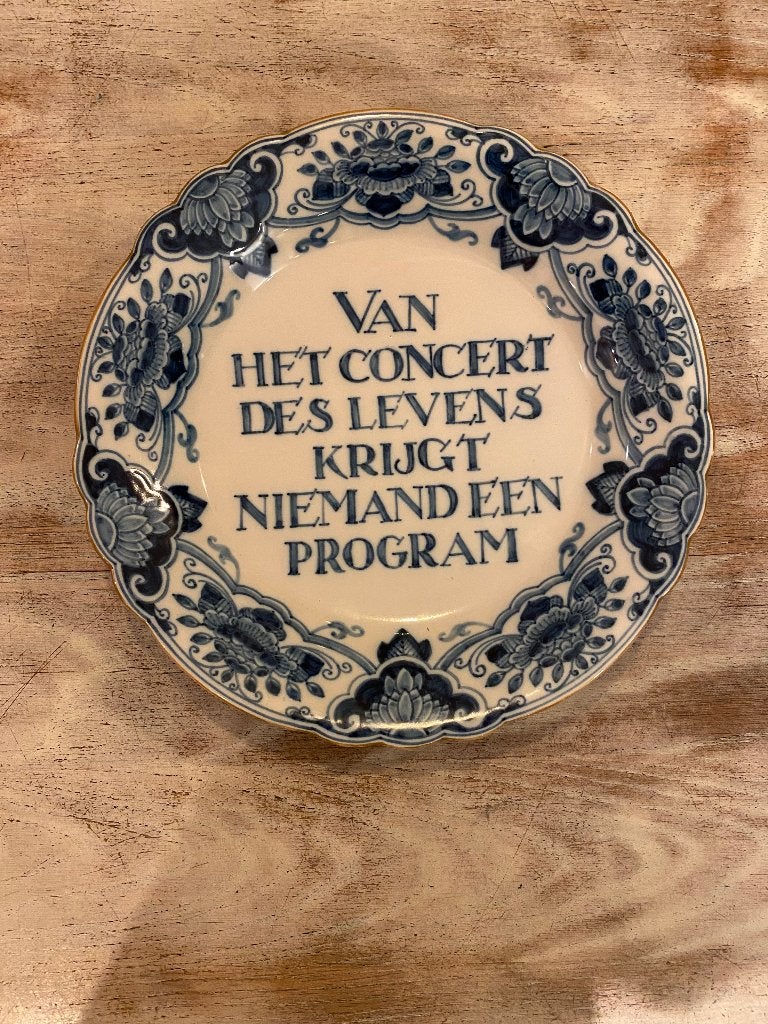 delftblauw bord, Antiek en Kunst, Ophalen of Verzenden