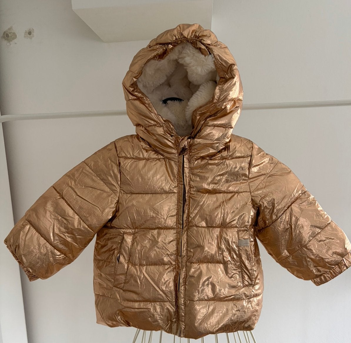 Mooi gewatteerde winterjas IKKS 74, Ophalen of Verzenden, Meisje, Jasje
