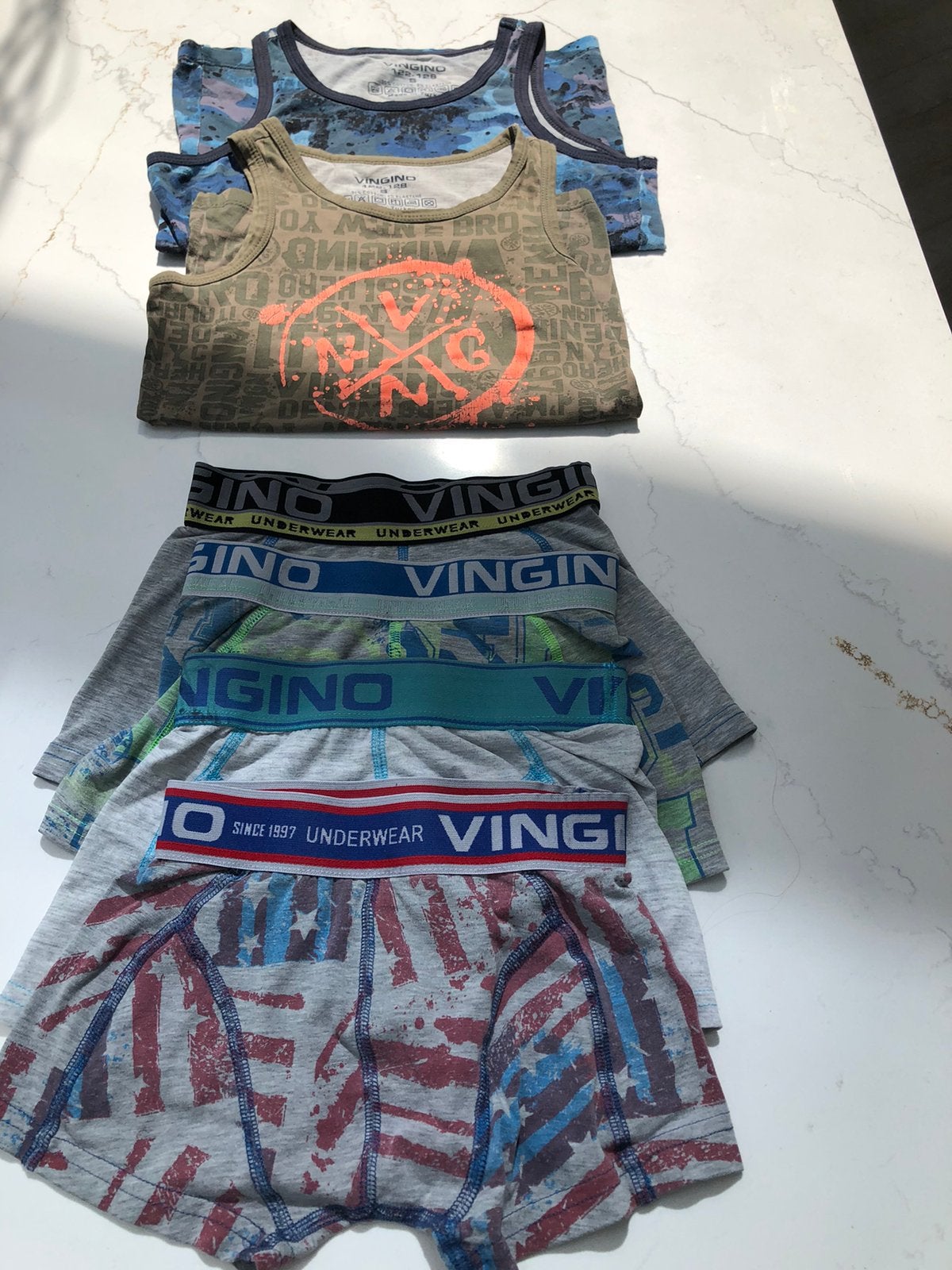 Vingino jongens ondergoed S 122-128, Ophalen of Verzenden, Gebruikt, Jongen, Nacht- of Onderkleding