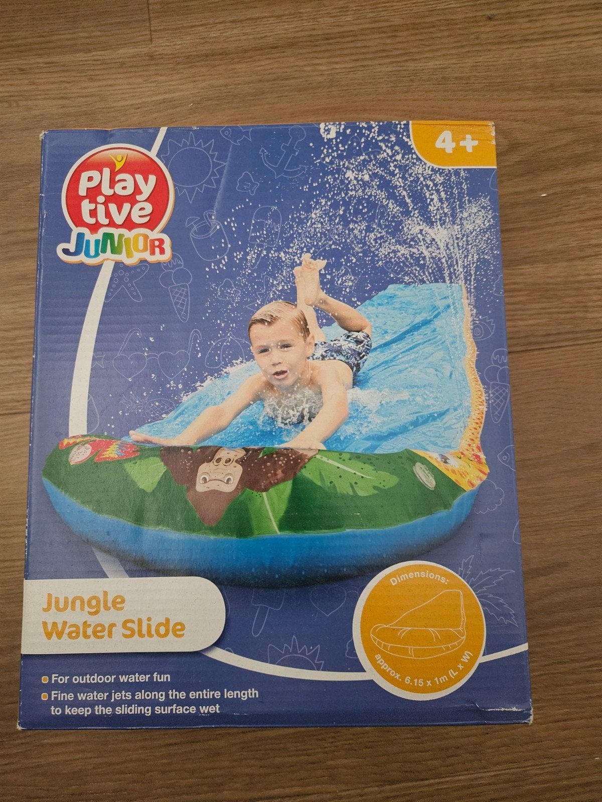 Playtive Junior Jungle Waterglijbaan - Nieuw in doos, Ophalen of Verzenden, Zo goed als nieuw