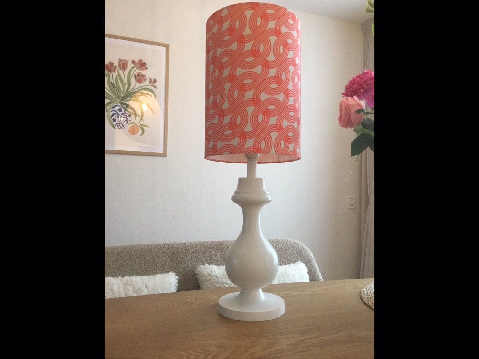 Superleuke lamp, Beige, Ophalen, Zo goed als nieuw