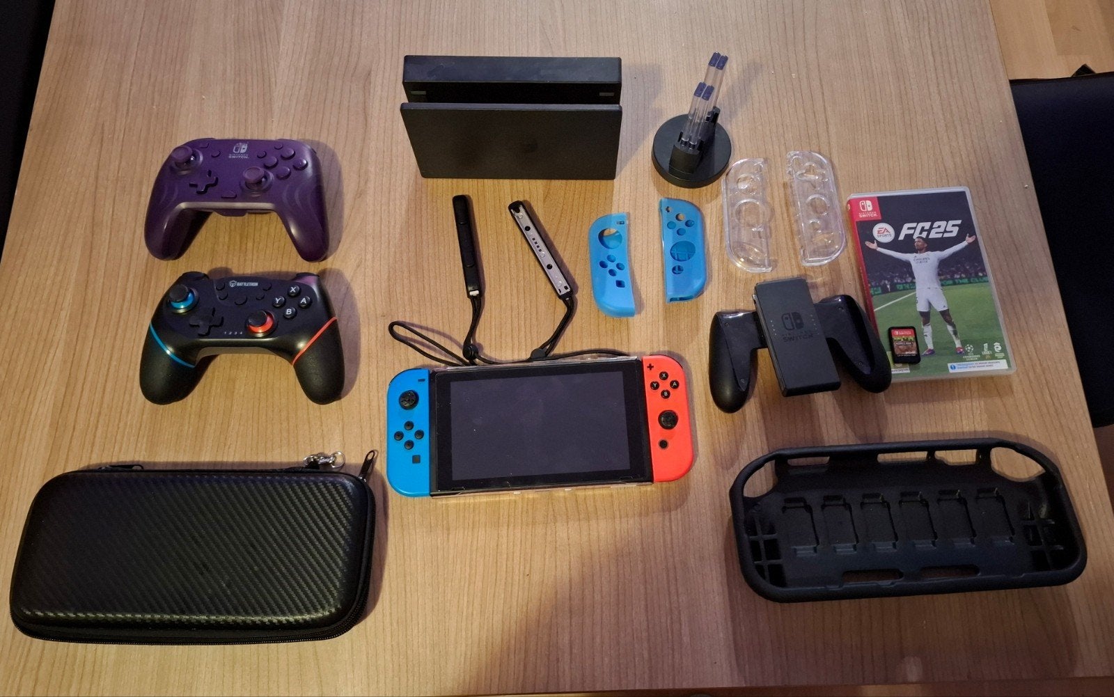 Nintendo switch incl accessoires, Met 2 controllers, Ophalen of Verzenden, Switch Original, Gebruikt