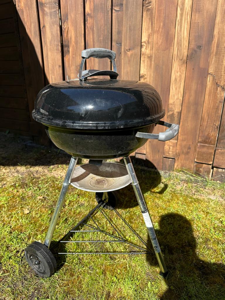 Weber Compact Kettle / Weber houtskool BBQ 47 cm, Ophalen, Gebruikt