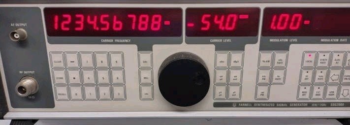 Farnell SSG2000 Synthesized Signal Generator DEFECT, Ophalen, Niet werkend, Audio