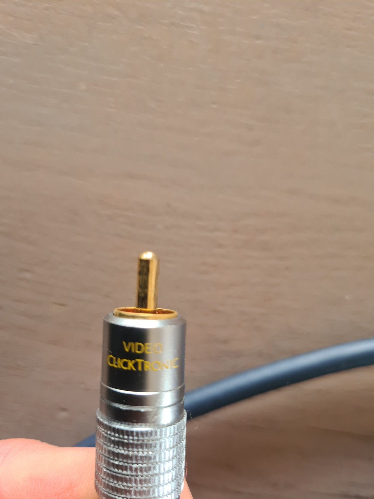 RCA kabel goud 10m - Clicktronic Video, Ophalen of Verzenden, Nieuw, 10 meter of meer, Interlink-kabel