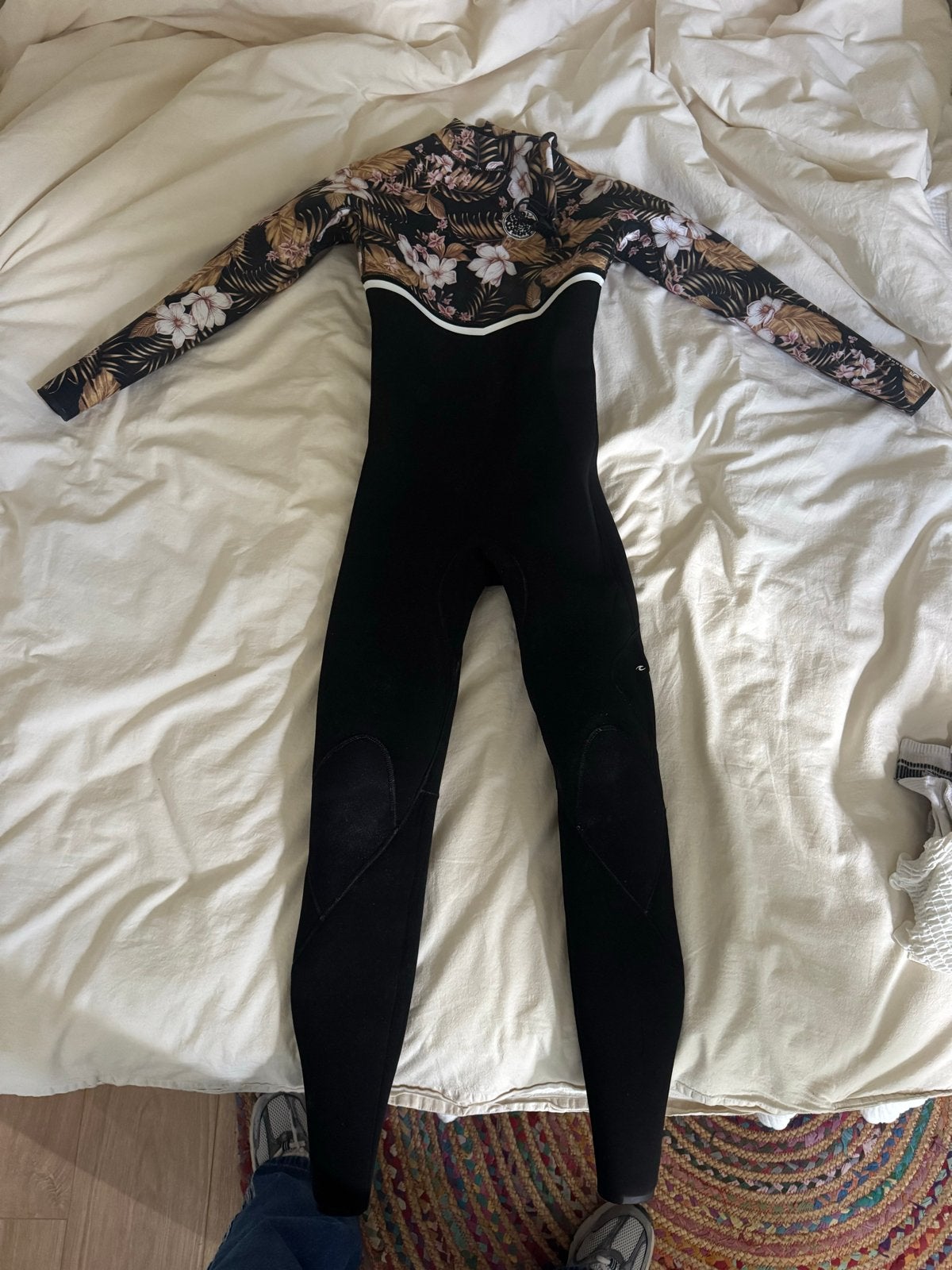 Rip Curl E-Bomb E6 4/3 Sealed Wetsuit - Maat W8, Watersport en Boten, Ophalen of Verzenden, Zo goed als nieuw, Dame, Wetsuit