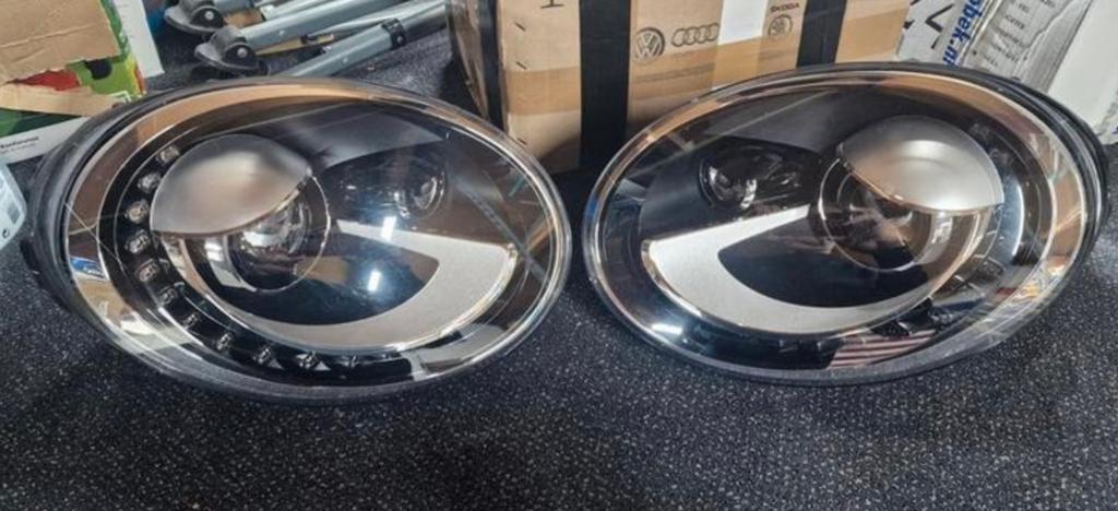 Volkswagen Beetle Xenon LED koplampen compleet (A5) L+R, Auto-onderdelen, Ophalen, Gebruikt, Volkswagen