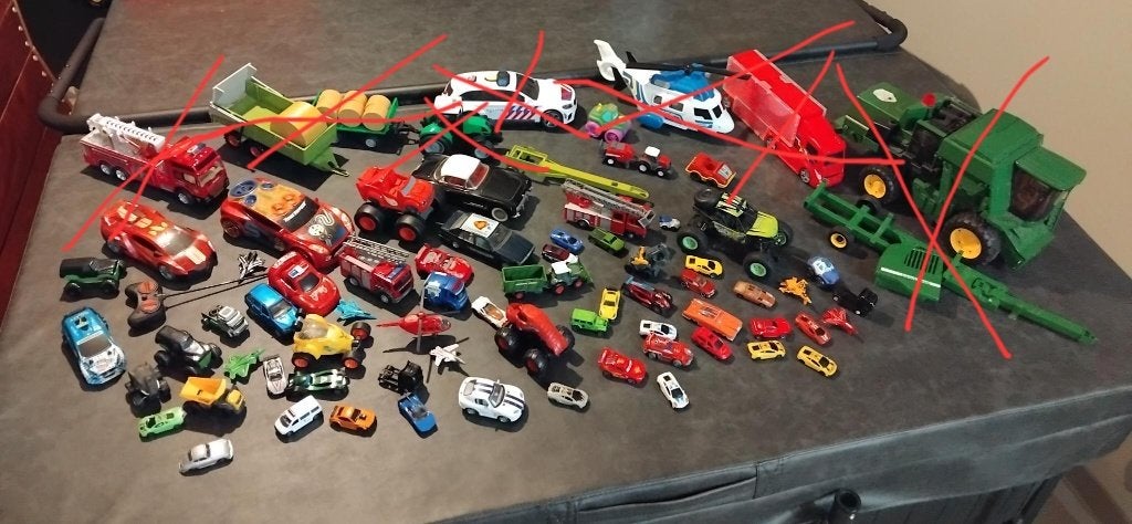 speel auto's tractor etc., Ophalen, Gebruikt