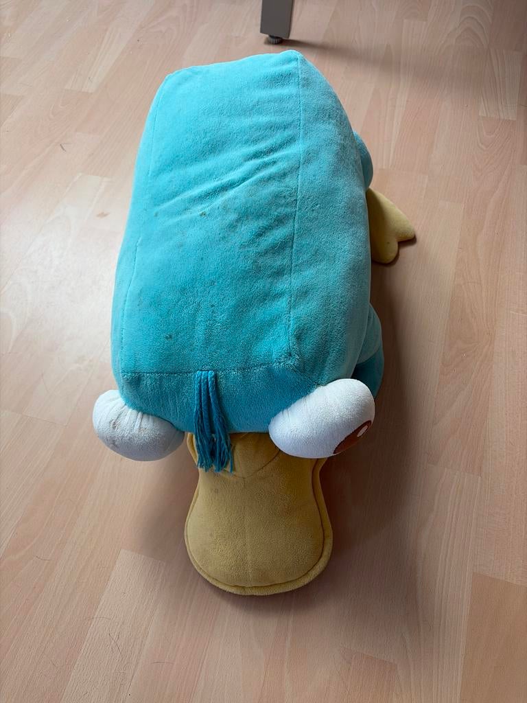 Perry het vogelbekdier knuffel, Gebruikt, Disney, Overige typen, Blauw