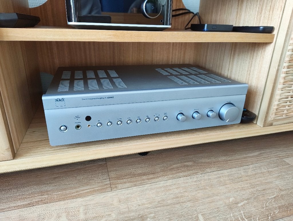 NAD C326BEE titanium, zo goed als nieuw (servicebeurt gehad), Overige merken, Ophalen of Verzenden, Zo goed als nieuw, Minder dan 60 watt