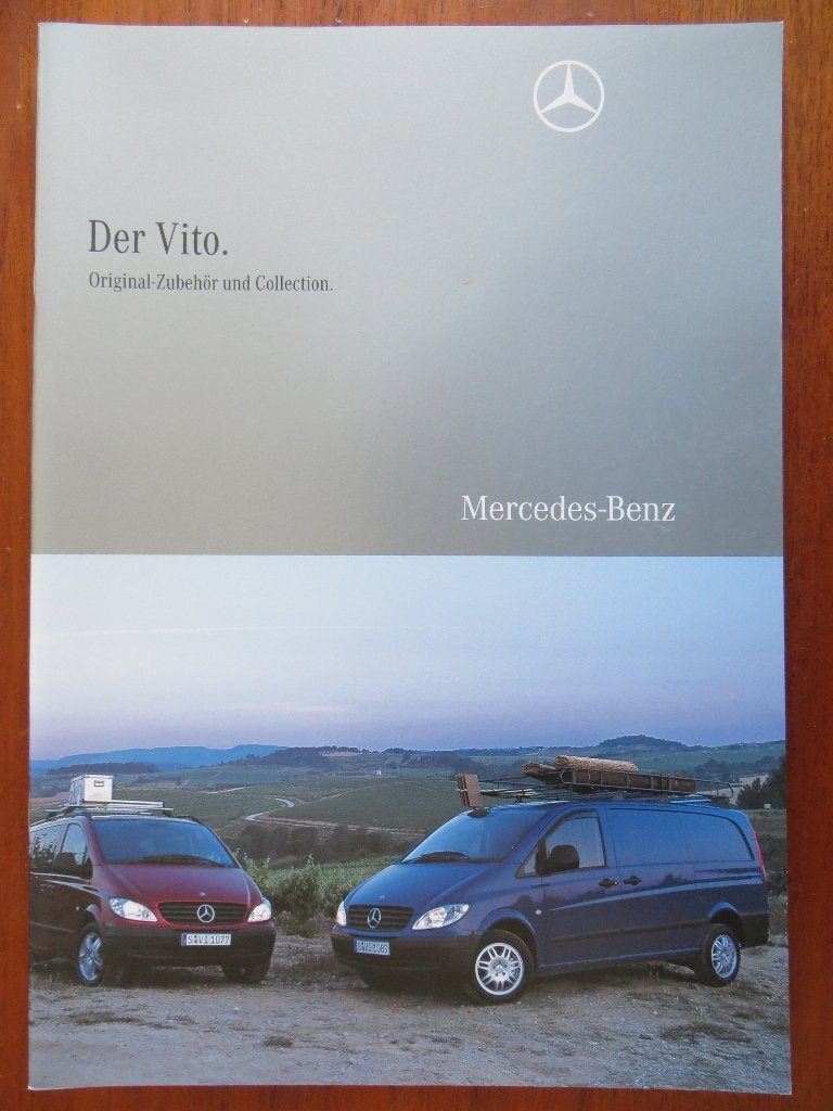 Mercedes-Benz Vito Original-Zubehör (sept. 2008), Ophalen of Verzenden, Nieuw, Mercedes