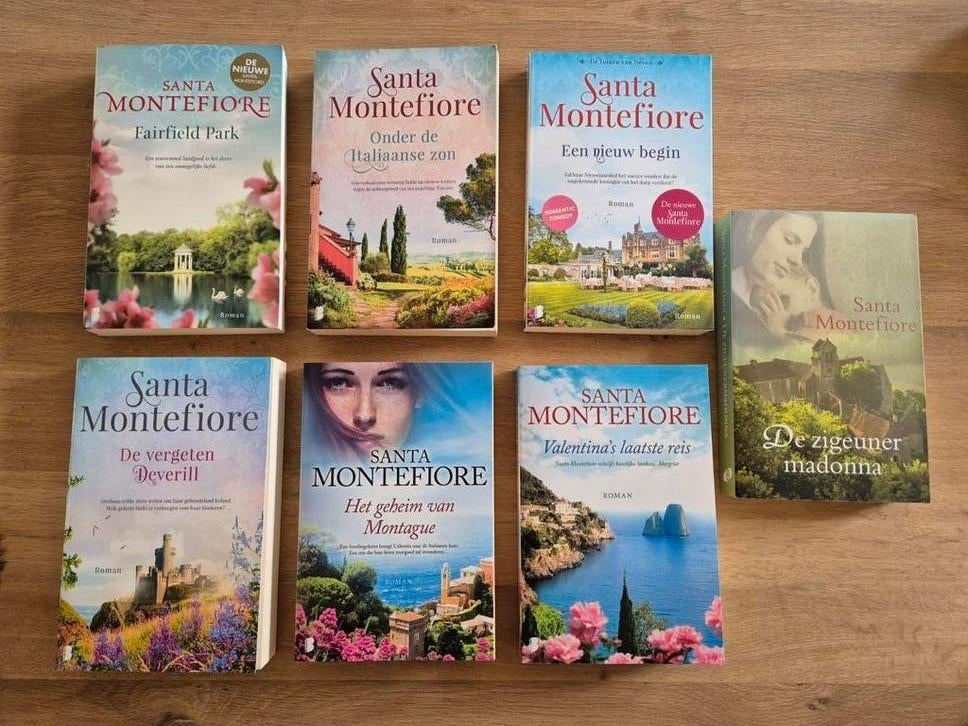 7x Santa Montefiore, Boeken, Ophalen of Verzenden, Gelezen