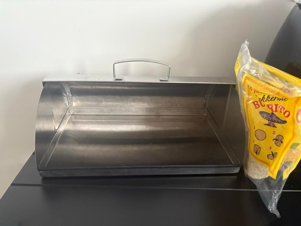 IKEA Broodtrommel - RVS, Gebruikt, IKEA, Zilver, Ophalen of Verzenden