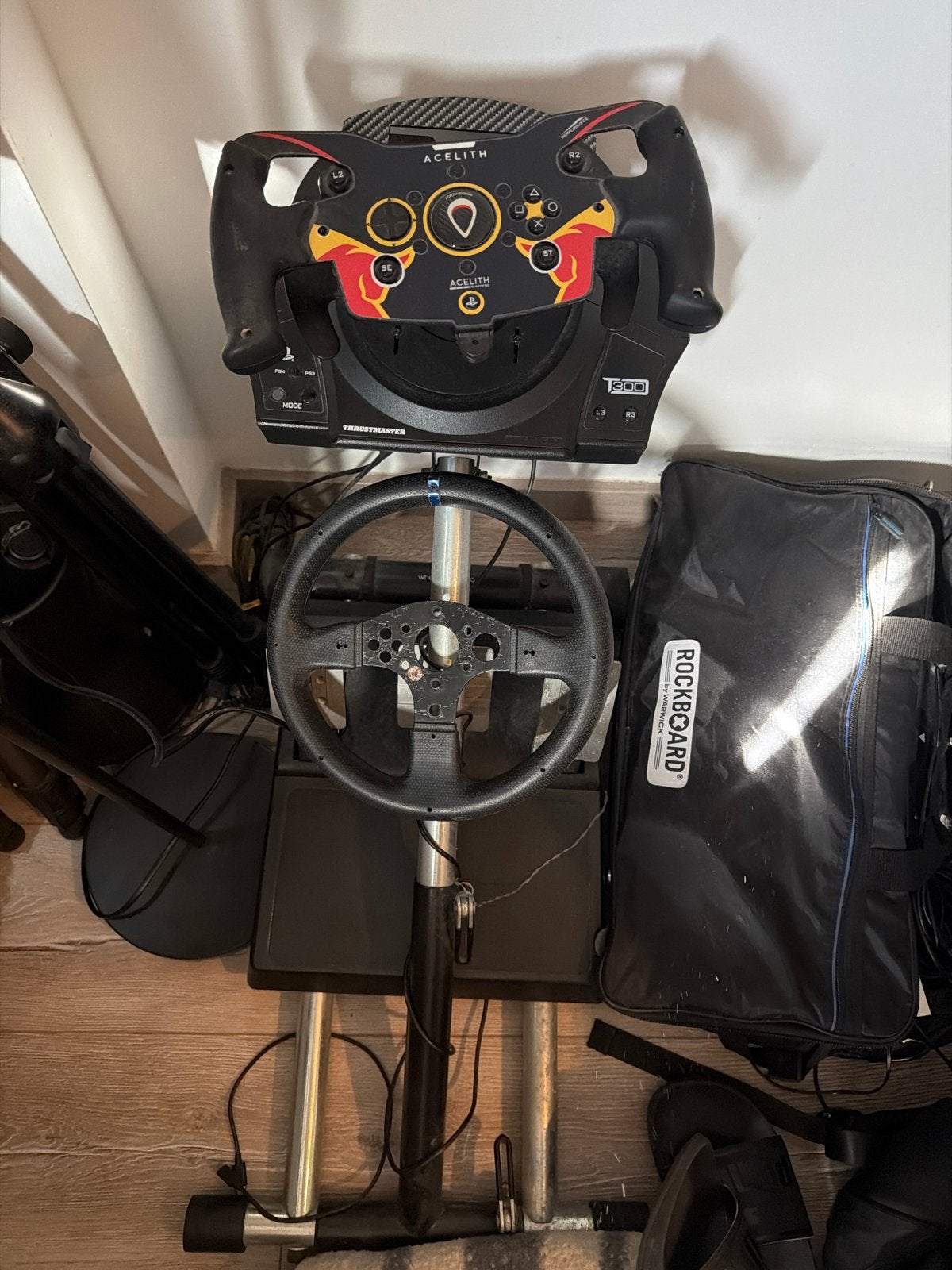 Thrustmaster T300 RS GT Edition met Acelith F1 Mod, Spelcomputers en Games, Ophalen, Overige merken, Gebruikt