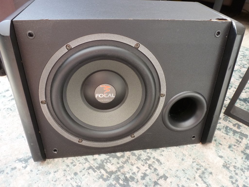 Focal Bomba 27V1 Actieve Subwoofer, Ophalen, Gebruikt