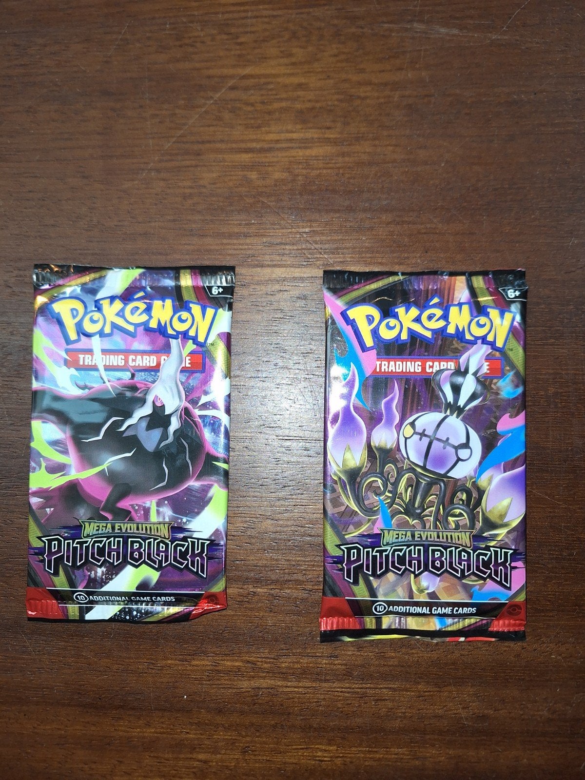 Pokémon TCG Mega Evolution Pitch Black Booster Packs 2 stuks, Ophalen of Verzenden, Nieuw, Booster