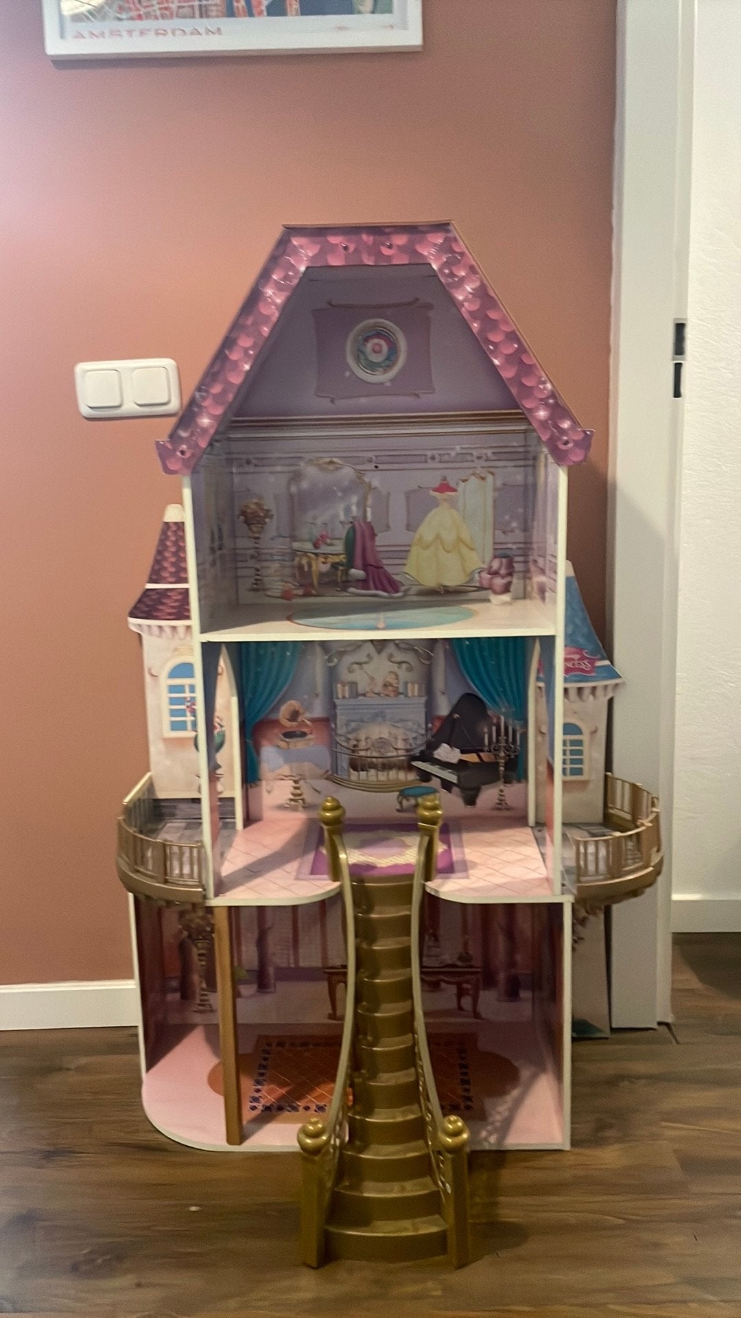 Disney princess kasteel, Ophalen, Gebruikt, Poppenhuis