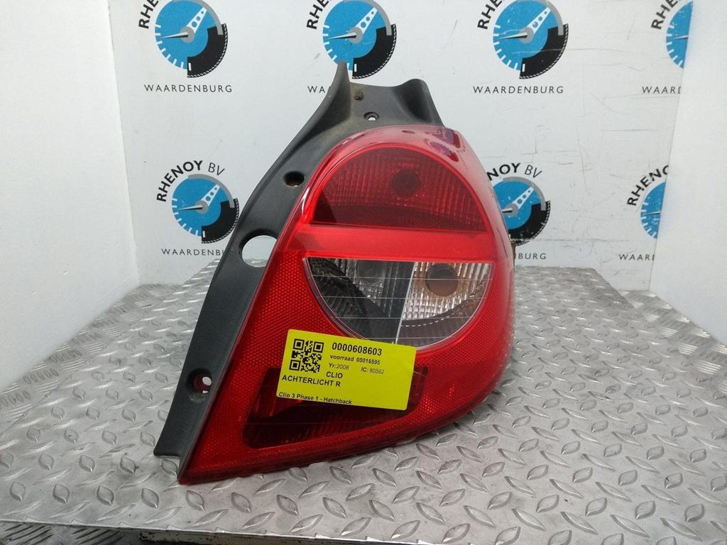 RENAULT CLIO 1.2-16V Special Line  ACHTERLICHT R 2008, Ophalen of Verzenden, Gebruikt, Stiba lid