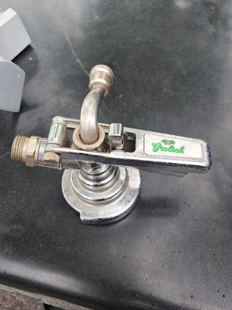 Vlakschuif bierfust grolsch, Ophalen, Gebruikt, Overige typen, Grolsch
