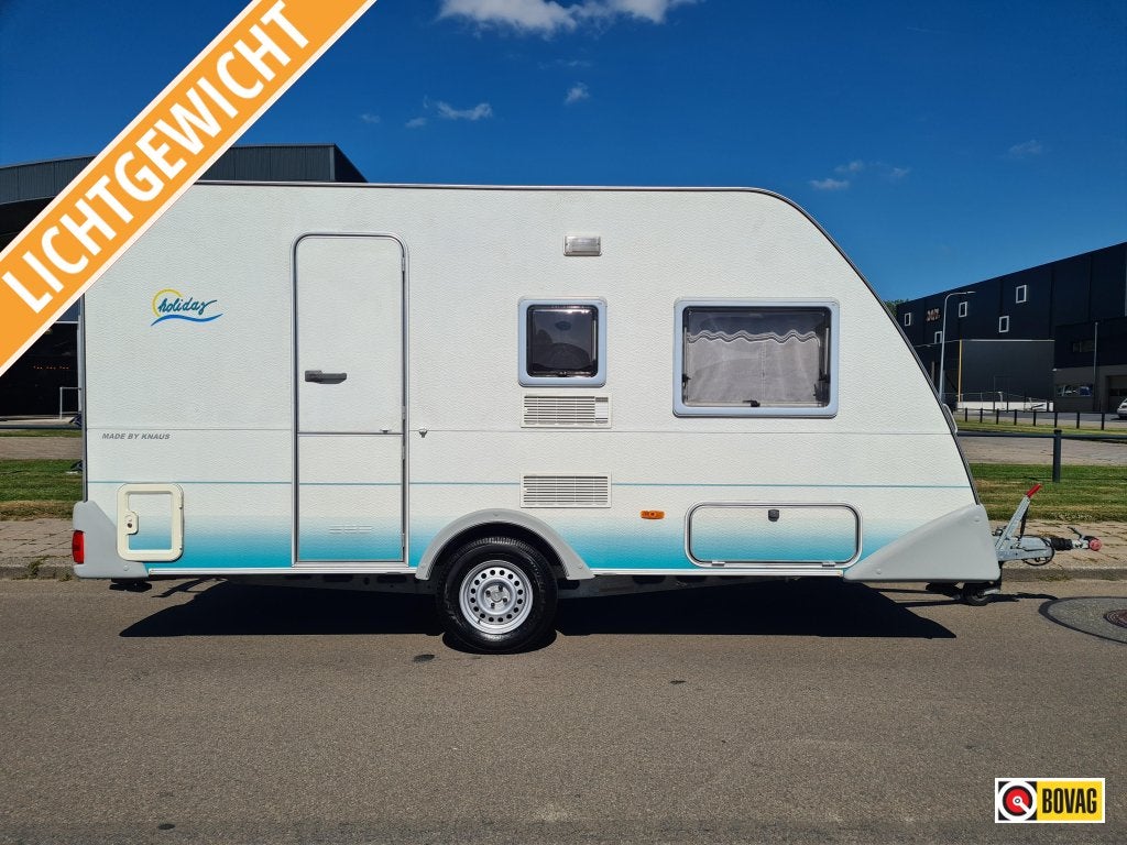 Eifelland Holiday 415 TM, Caravans en Kamperen, Caravans, Overige typen, Bedrijf, Treinzit, 750 - 1000 kg
