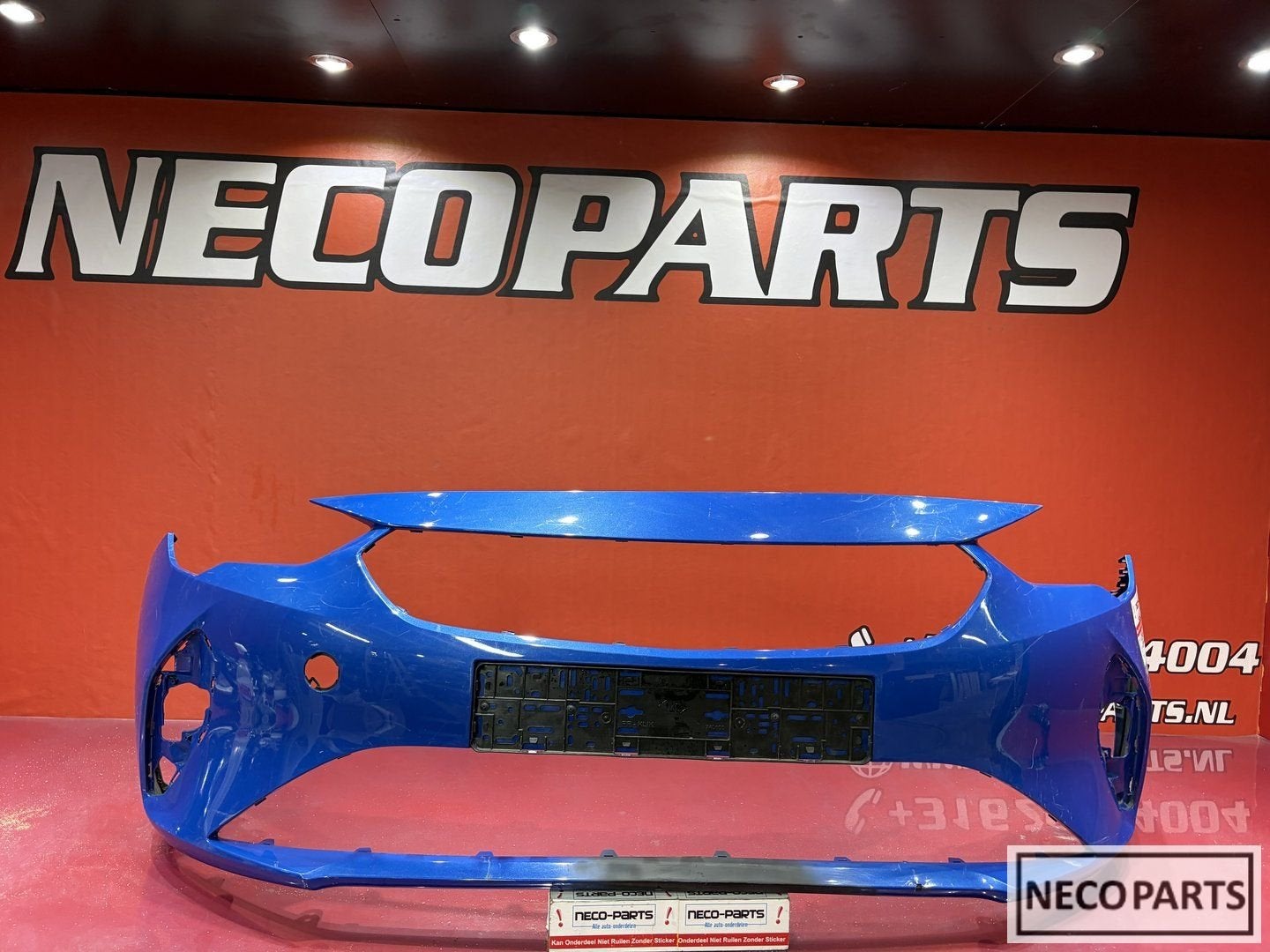 OPEL CORSA F VOORBUMPER 98280209 ORIGINEEL BUMPER, Gebruikt, -, -, Opel