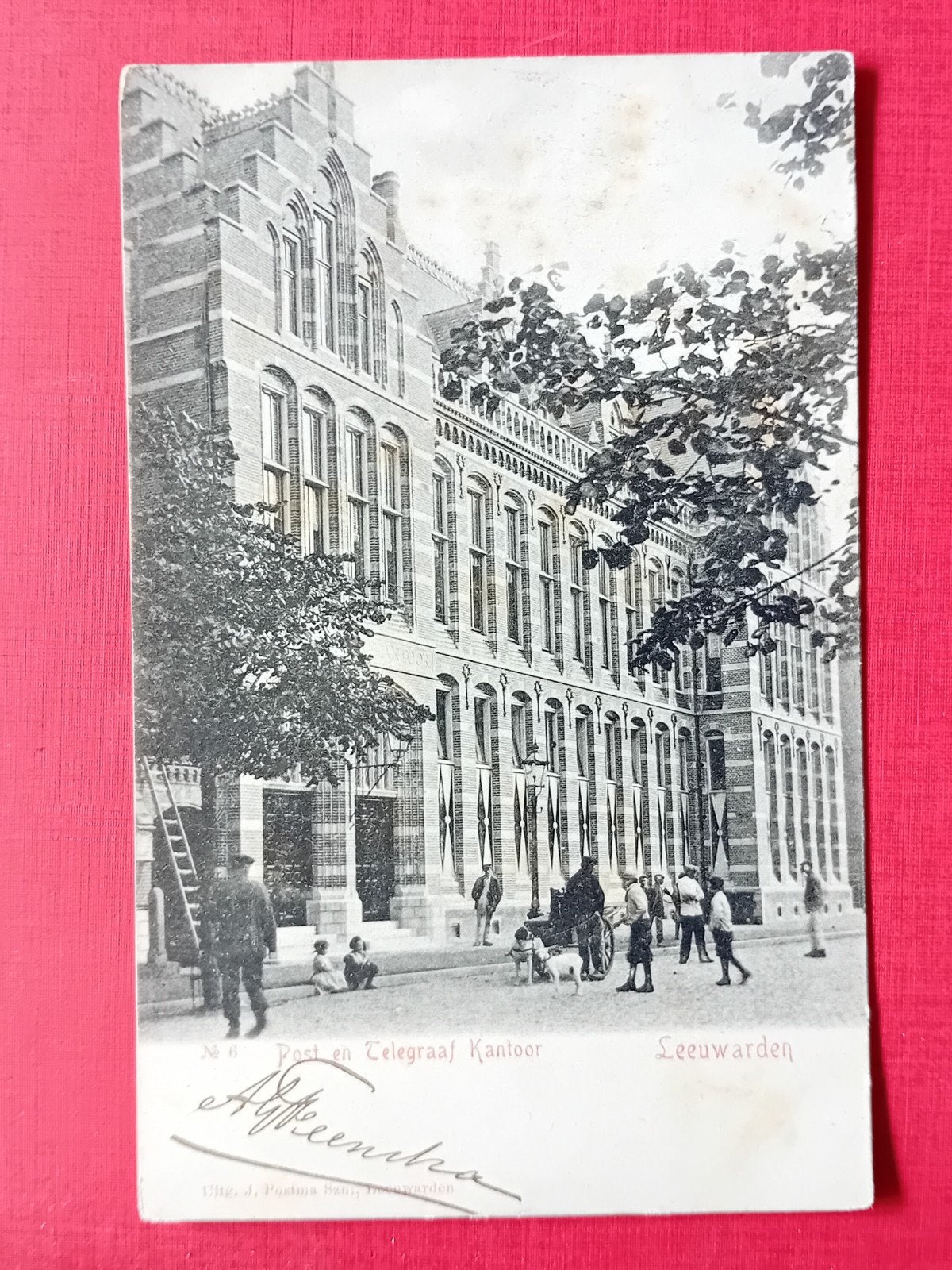 Ansichtkaart Leeuwarden, Verzamelen, Ophalen of Verzenden, Voor 1920, Friesland