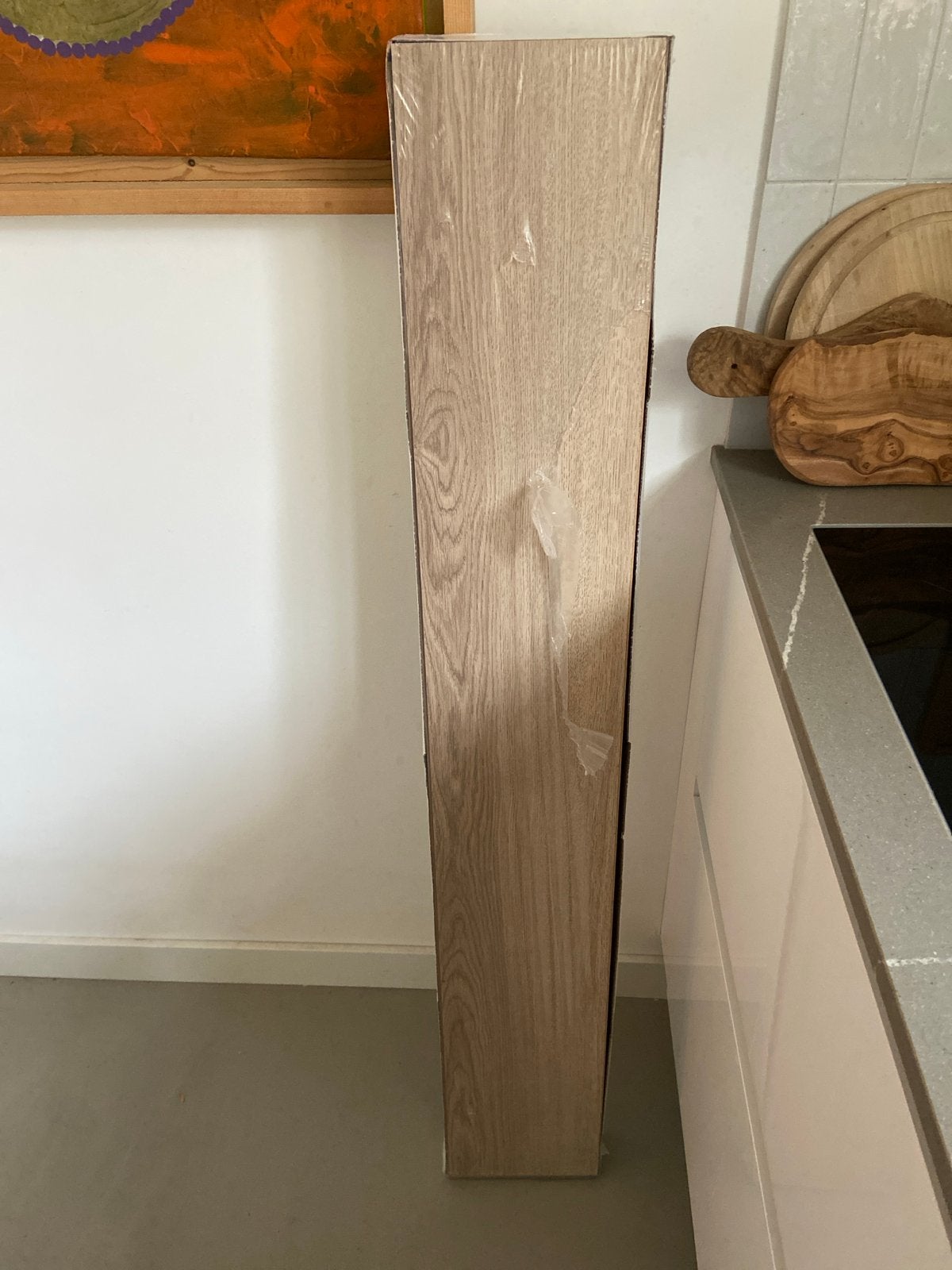 Laminaat Stockholm beige eiken - 2,49 m2 (ongeopend), Ophalen, 50 tot 150 cm, Nieuw, Minder dan 5 m²