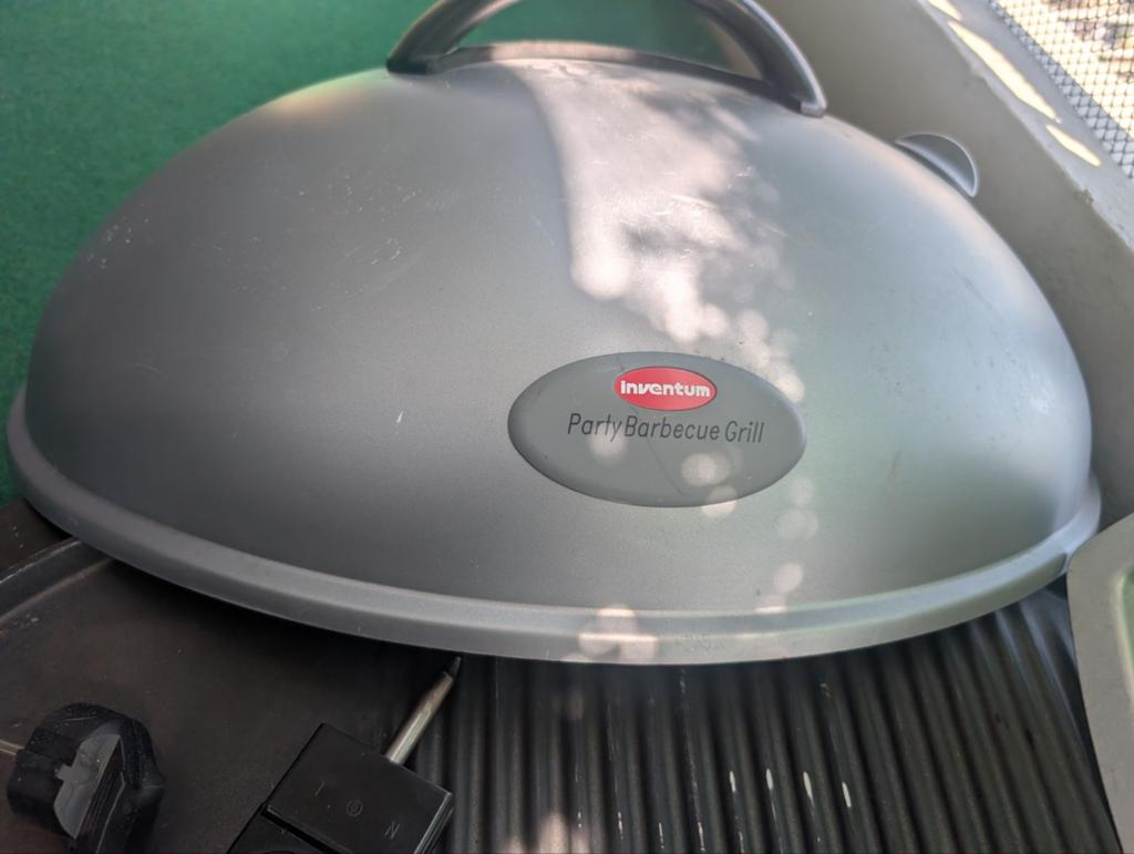 Inventum Party Barbecue Grill - Elektrische BBQ, Ophalen of Verzenden, Gebruikt, Inventum