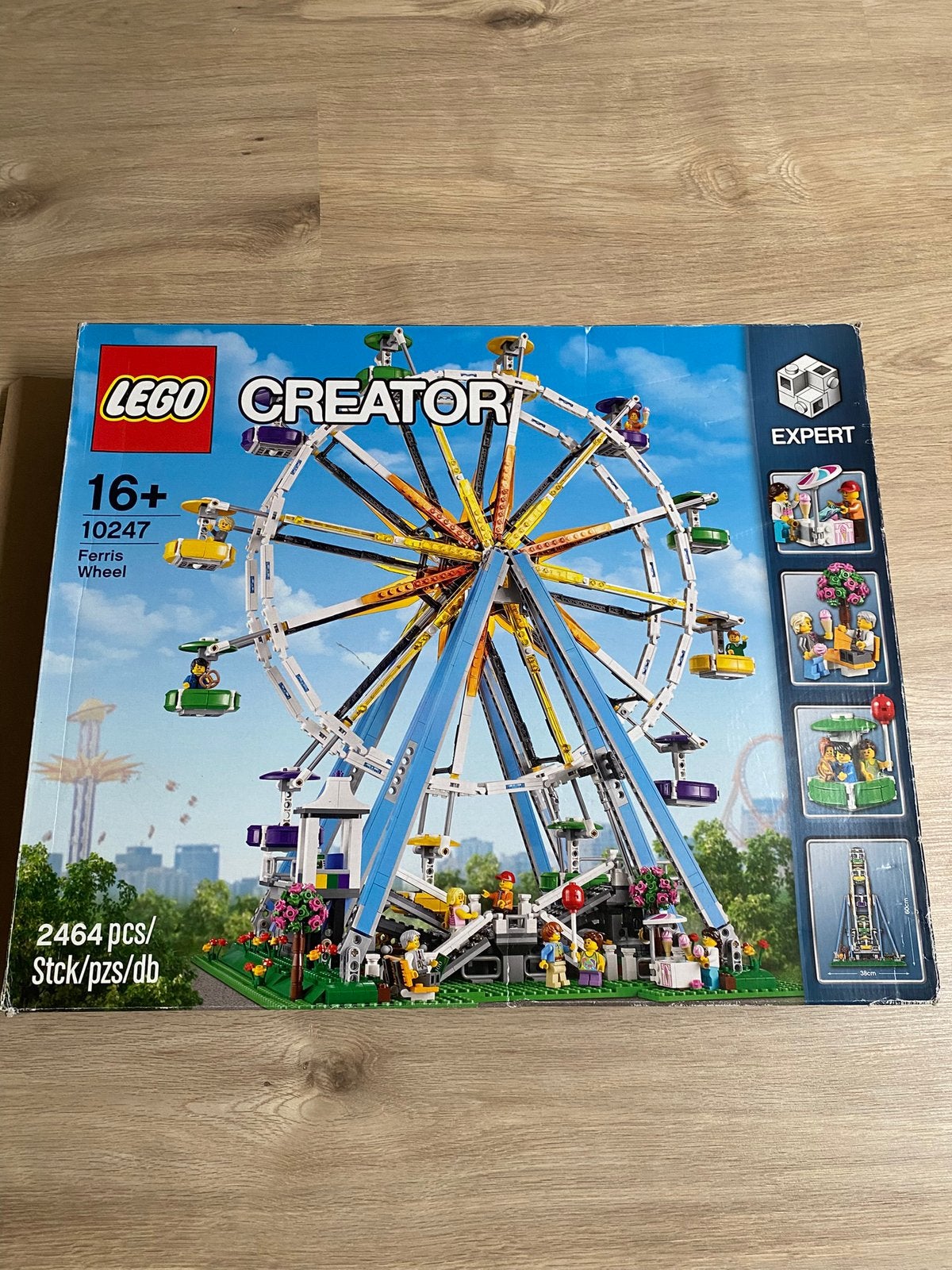 Lego reuzenrad 10247, Ophalen, Lego, Zo goed als nieuw, Compleet