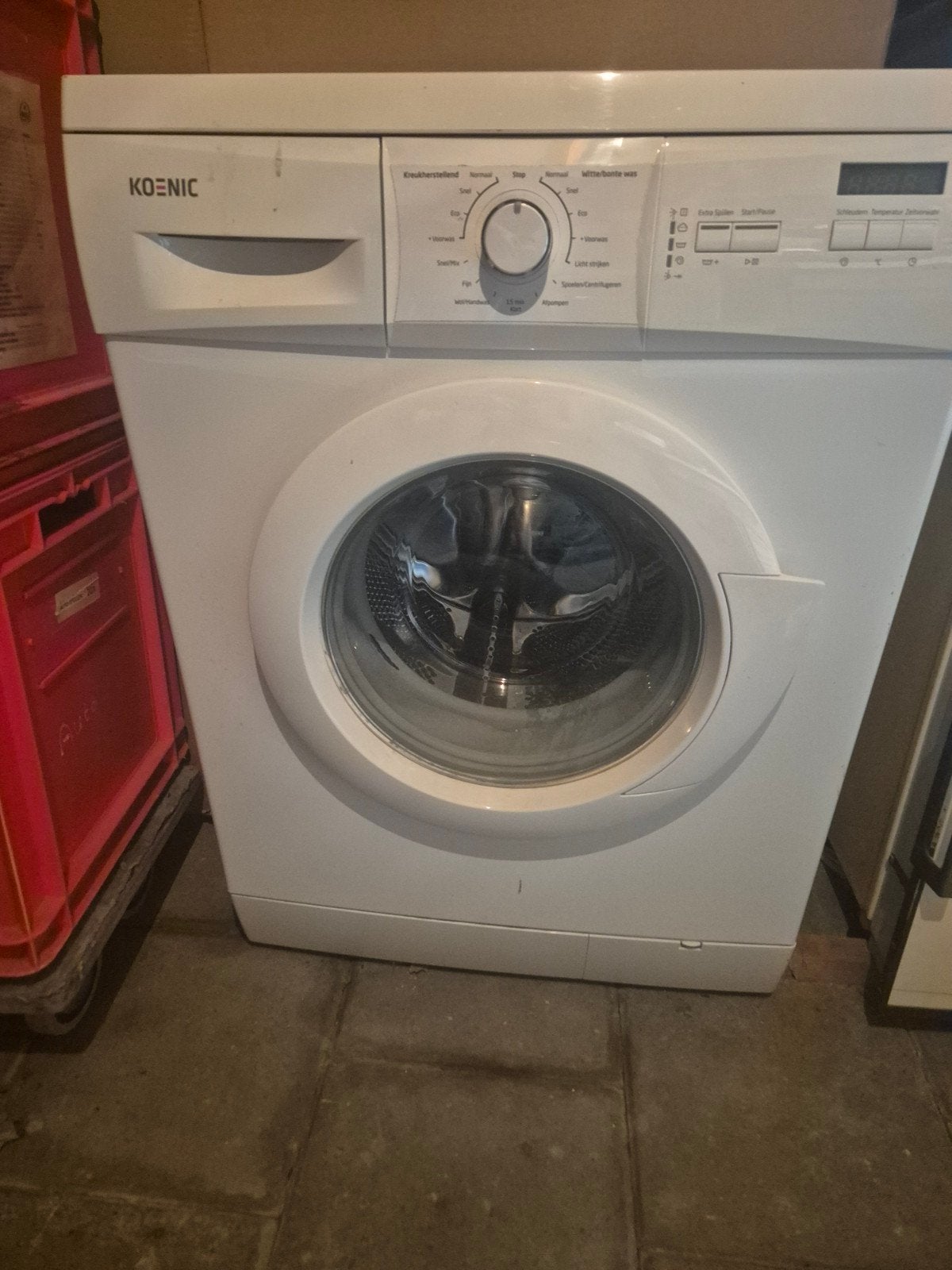 Koenic KWF 61415 Wasmachine - Gebruikt, Witgoed en Apparatuur, Wasmachines, Ophalen, 1200 tot 1600 toeren, Gebruikt, 4 tot 6 kg