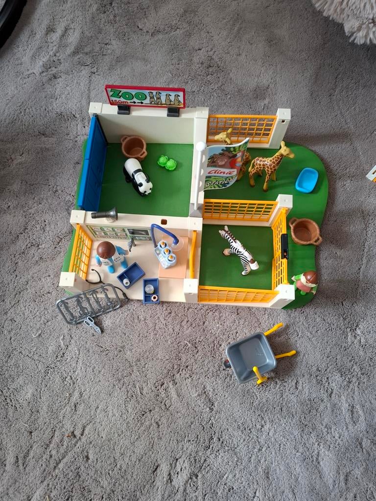 Playmobile verzorgingsset, Ophalen of Verzenden, Zo goed als nieuw, Complete set