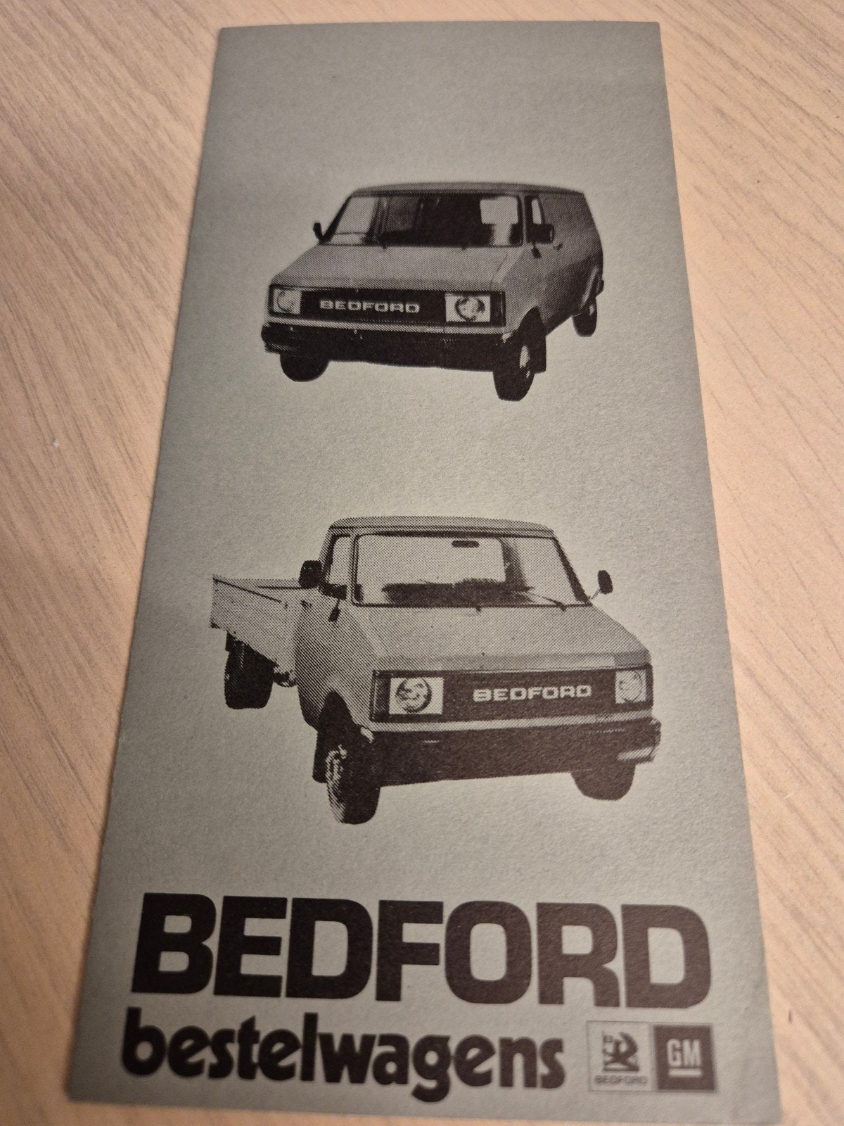 1981 Bedford CF bestelbus Nederlands prijslijst izgst, Ophalen of Verzenden, Zo goed als nieuw, Overige merken
