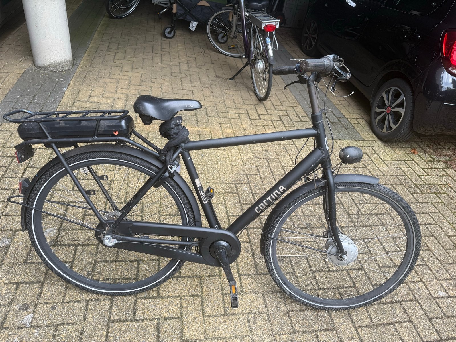 Cortina U1 (NIET meer elektrisch) fiets - Opknapper, Ophalen, Gebruikt