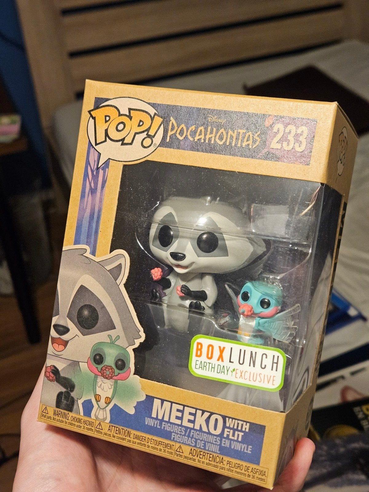 Funko Pop! Disney Pocahontas Meeko met Flit - Exclusive, Ophalen of Verzenden, Nieuw