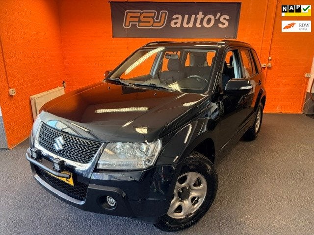 Suzuki Grand Vitara 2.0 16V / 4WD / AUTOMAAT / EXCLUSIVE!, Automaat, 4 cilinders, Grand Vitara, Zwart