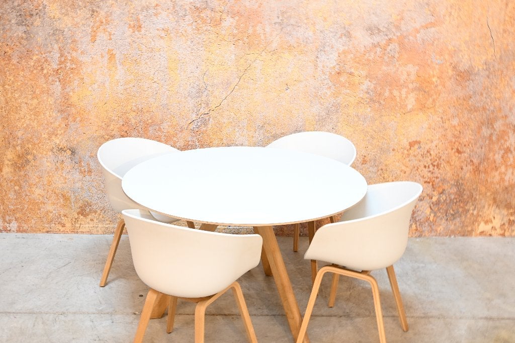 ZGANieuw fraaie ronde Hay Copenhague design eettafel
