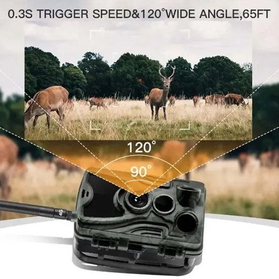 Foto 4 van 4G Wildcamera – Jachtcamera – Natuurfotografie Camera