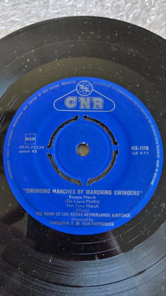 CNR - Swinging Marches / Boogie March - Single, Cd's en Dvd's, Ophalen of Verzenden