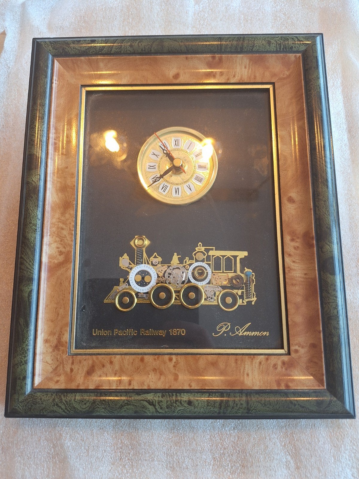 Handgemaakt Stuk Union Pacific Railway 1870 P. Ammon by Lore, Ophalen of Verzenden