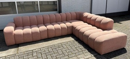 GROTE SALE SHOWMODELLEN 4x6 sofa MODULAIRE BANKEN 20-70%, Huis en Inrichting, Ophalen, Nieuw, Stof, Organische modulaire bank