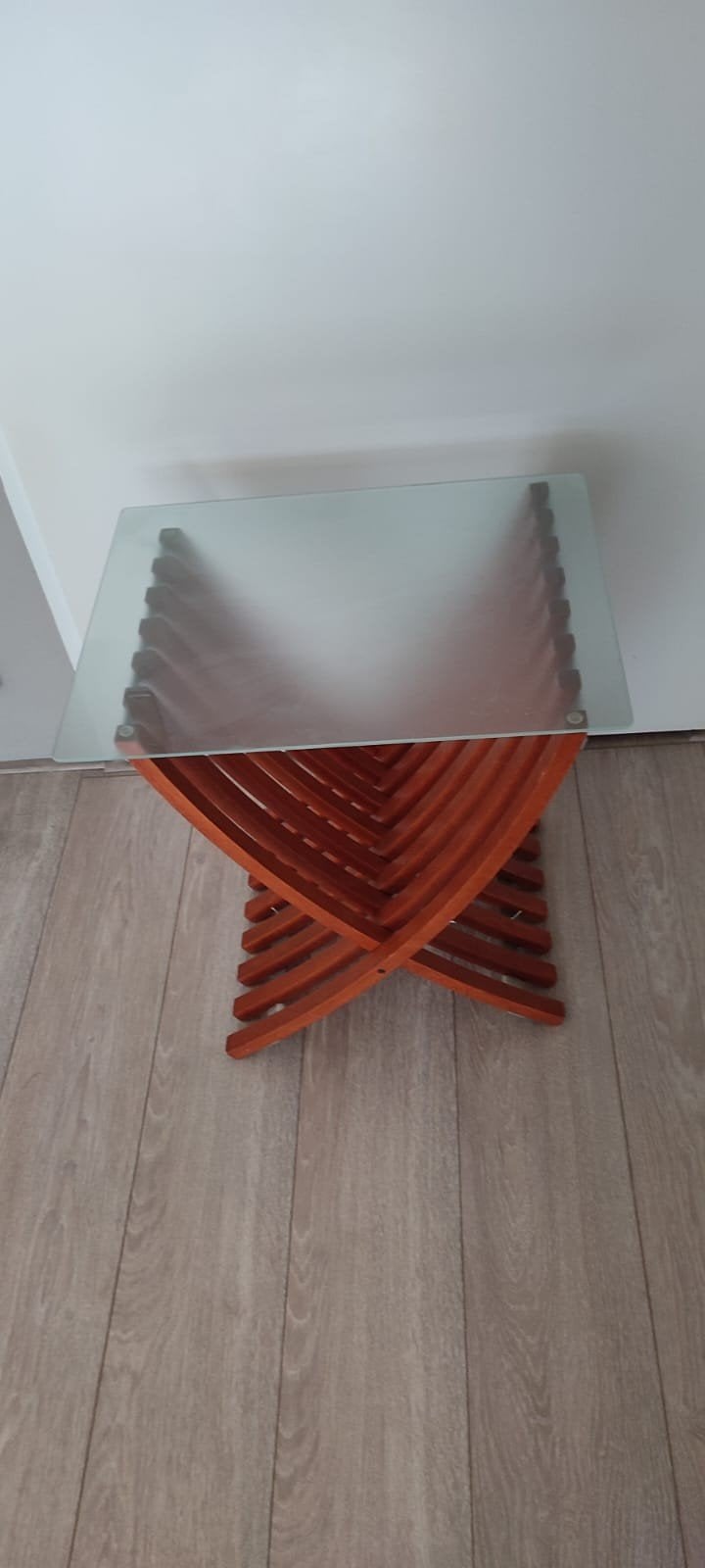 Vintage IKEA Tafel - Zeer Goede Staat, 50 – 75, 50 tot 100 cm, Glas, Zo goed als nieuw