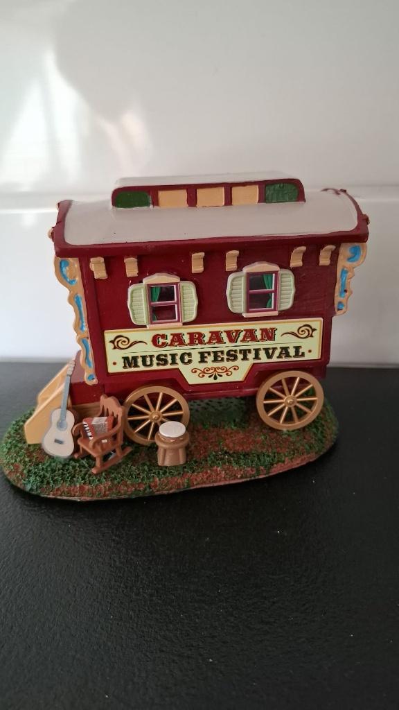 Lemax caravan Music festival Kerstdorp nieuw, Diversen, Ophalen of Verzenden, Nieuw