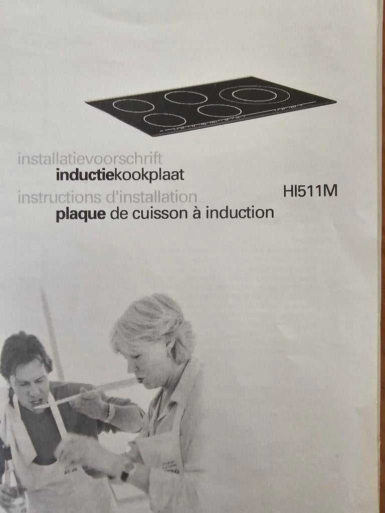 2x Onderdelen Atag inductie HI511M, Ophalen, Inbouw, Inductie, 5 kookzones of meer