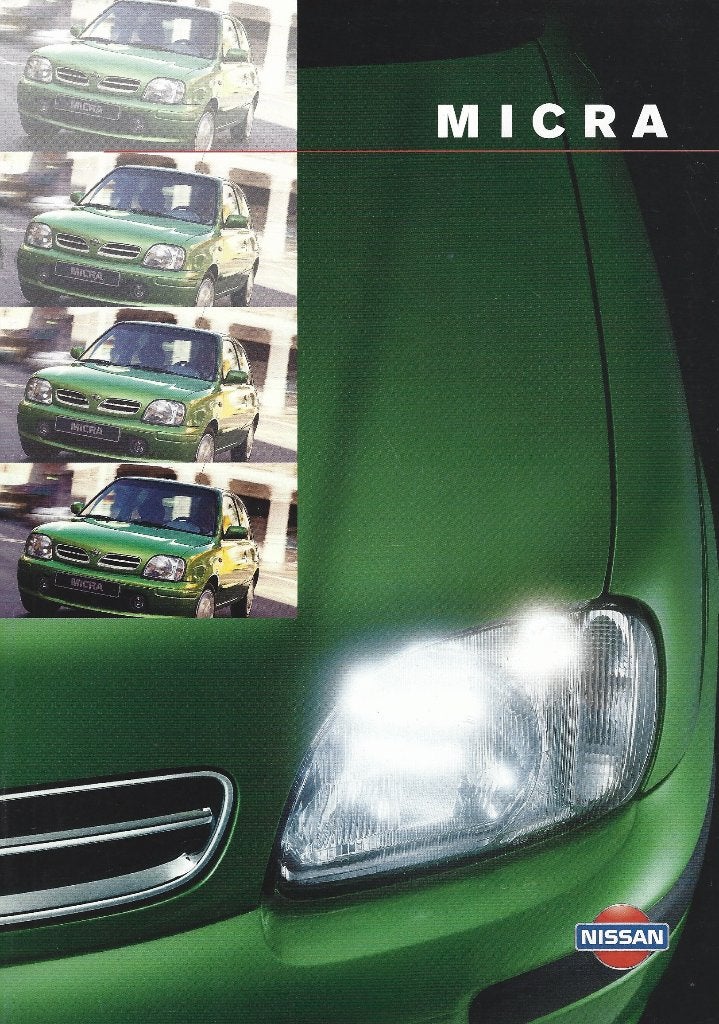 Brochure Nissan Micra 1998, Ophalen of Verzenden, Gelezen, Nissan