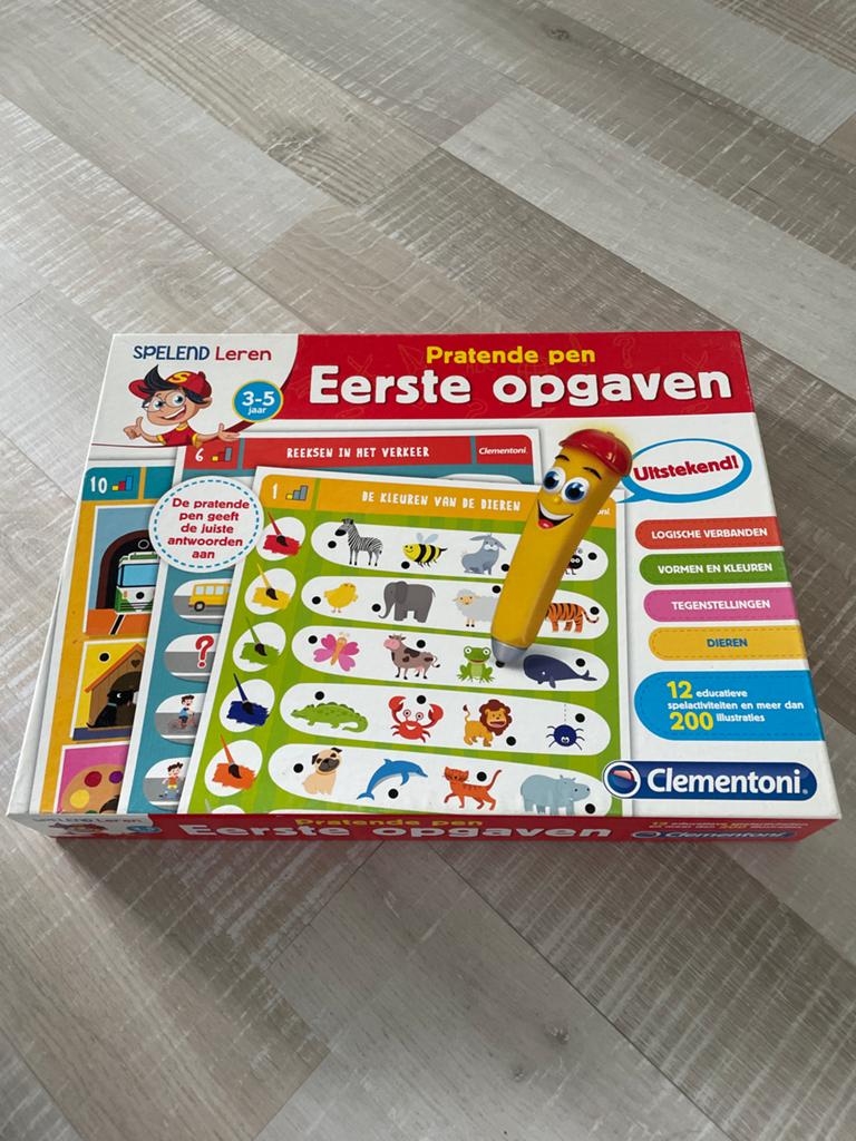 Clementoni Pratende Pen: Eerste Opgaven (3-5 jaar), Kinderen en Baby's, Speelgoed | Educatief en Creatief, Ophalen of Verzenden