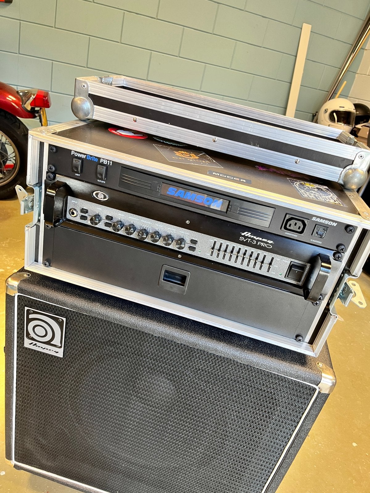 Ampeg SVT-3 Pro - met Flightcase | Full basrig!, Ophalen, Gebruikt, Basgitaar, 100 watt of meer