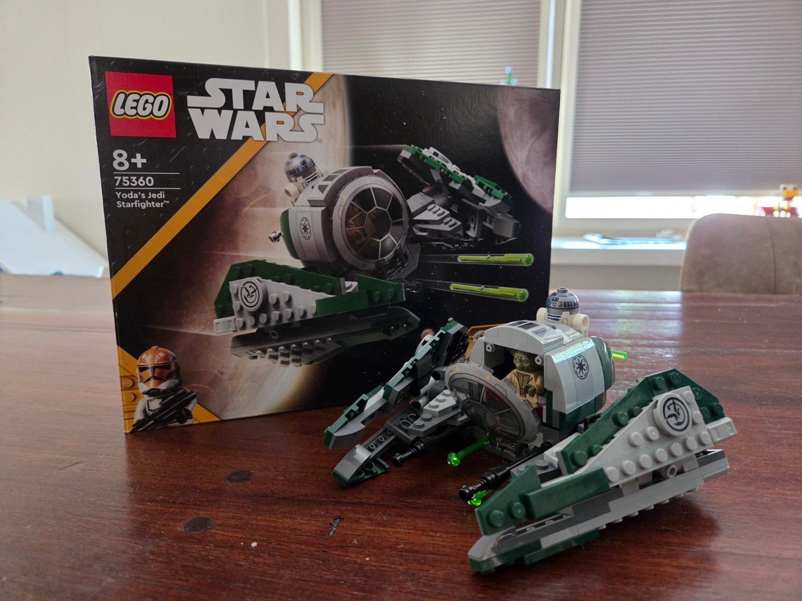 LEGO Star Wars 75360 Yoda's Jedi Starfighter, Star Wars, Lego, Ophalen of Verzenden, Zo goed als nieuw